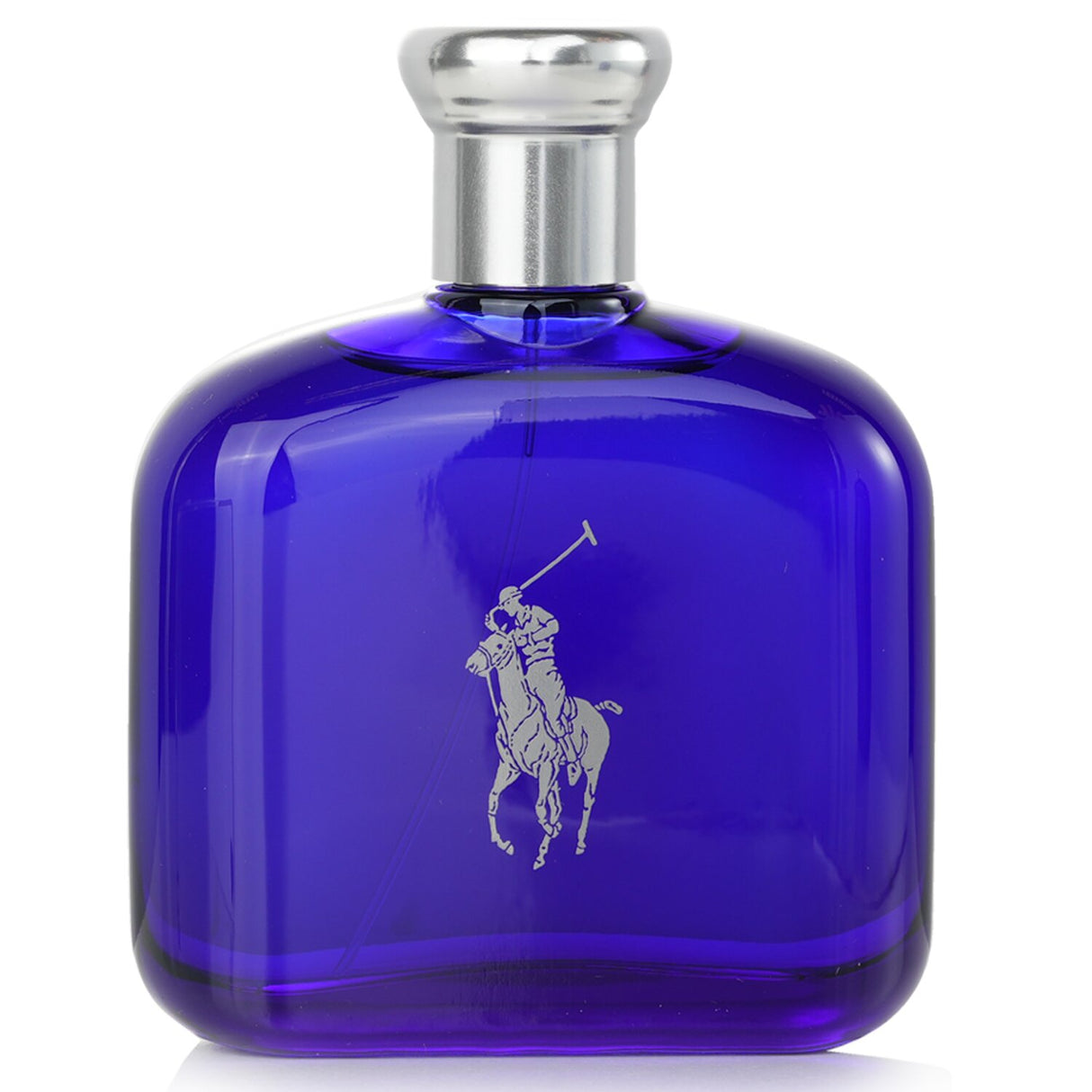 Ralph Lauren Polo Blue Eau De Toilette Spray, 125ml: refreshing scent with notes of melon, cucumber, and warm amber, ideal for daytime wear.