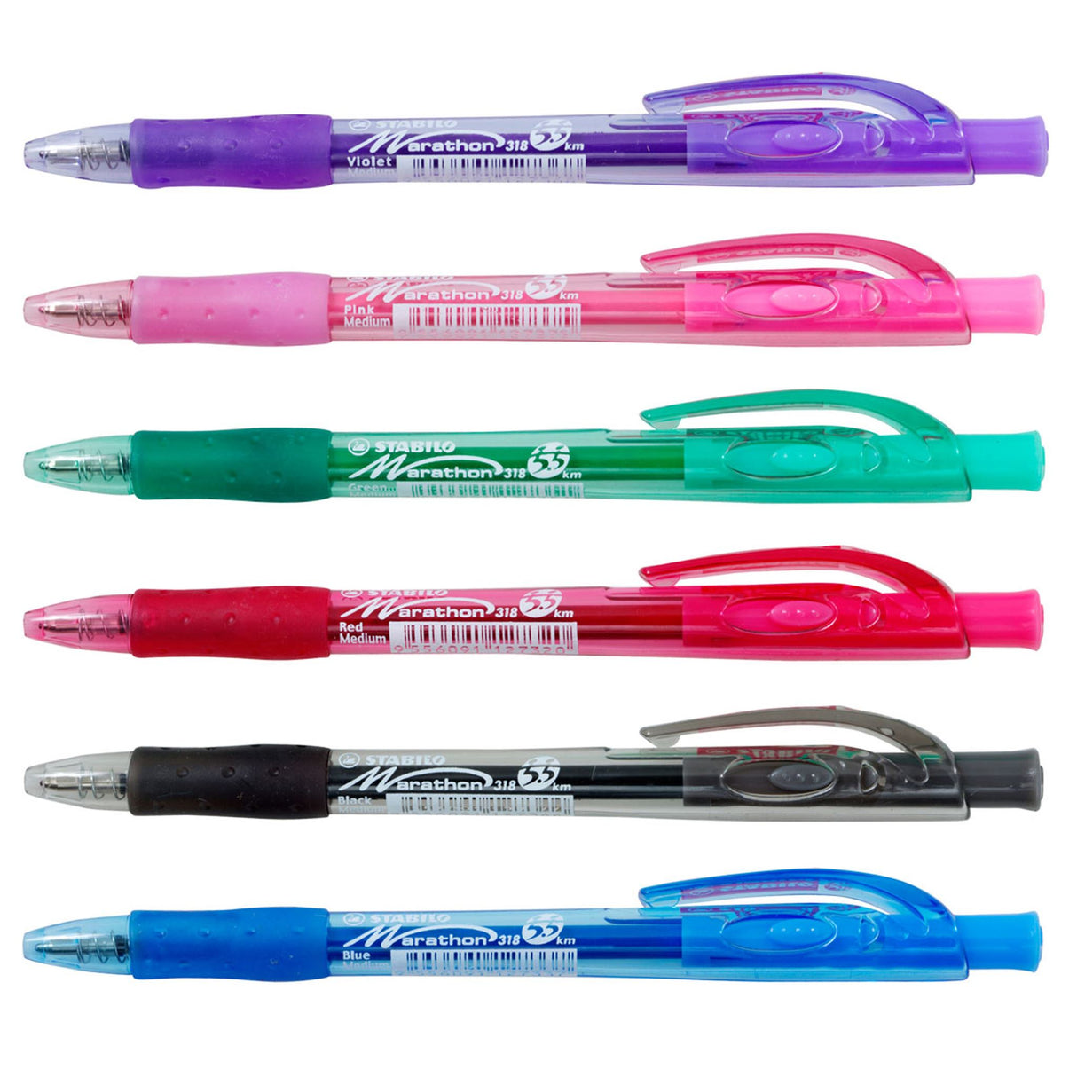 Stabilo Marathon Ballpoint Pen Medium Blue Box 10 -10 units