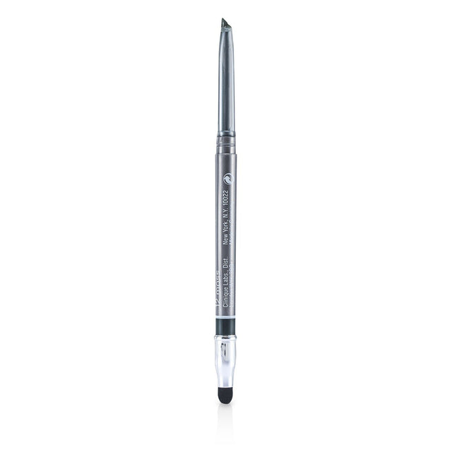 Creamy eye pencil Clinique Quickliner in 12 Moss for a smoky, smudgy look; smooth application for defined, contoured eyes.