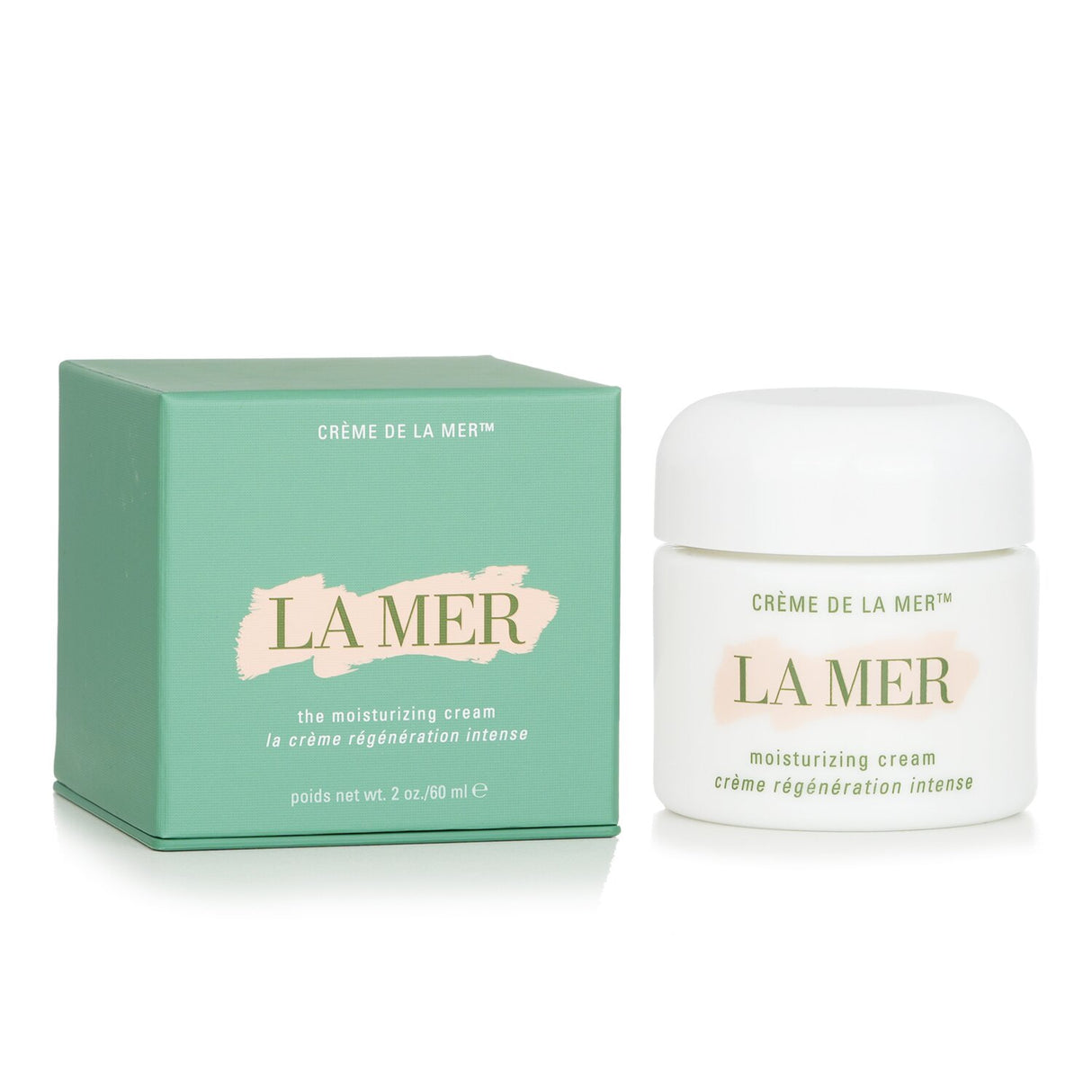 La Mer Creme De La Mer is a luxurious 60ml moisturizer that hydrates and revitalizes all skin types for a radiant complexion.