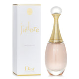 Christian Dior J'Adore Eau De Toilette Spray in a 100ml bottle, showcasing floral notes of ylang ylang, rose, and jasmine.