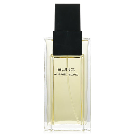 Alfred Sung - Sung Eau De Toilette Spray in a stylish bottle, blending citrus, floral, musky, and woodsy notes for modern women.