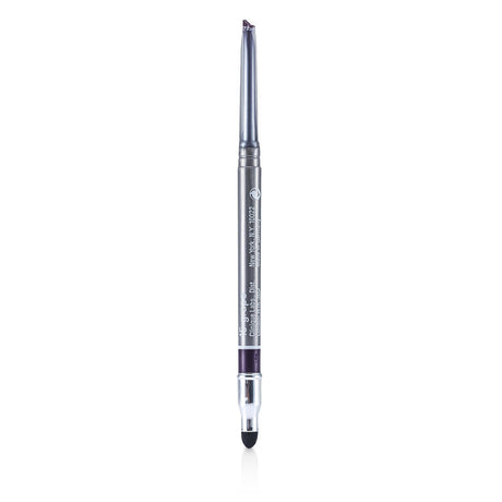 Clinique Quickliner for Eyes in 15 Grape, a creamy eye pencil for smoky, smudgy looks with rich pigments.