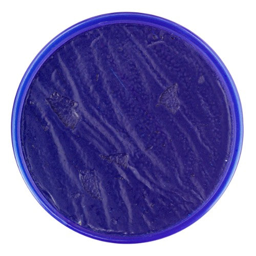 Snazaroo 18ml Dark Blue face paint pot, non-toxic, vibrant for creative artistic expressions at parties and events.