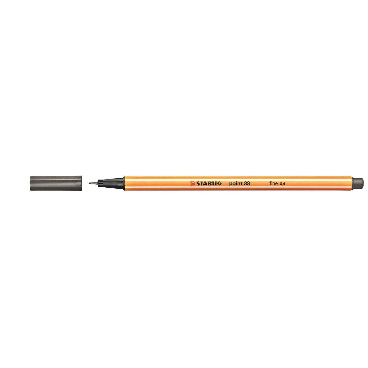 Stabilo Point 88 Fineliner Dark Grey -10 units