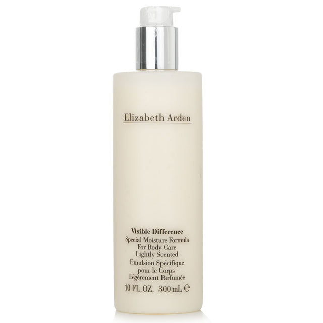 Luxurious body moisturizer from Elizabeth Arden, offering deep hydration, firming properties, and a subtle scent for all skin types.
