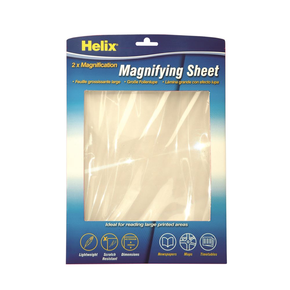 Helix Magnifying Sheet A4