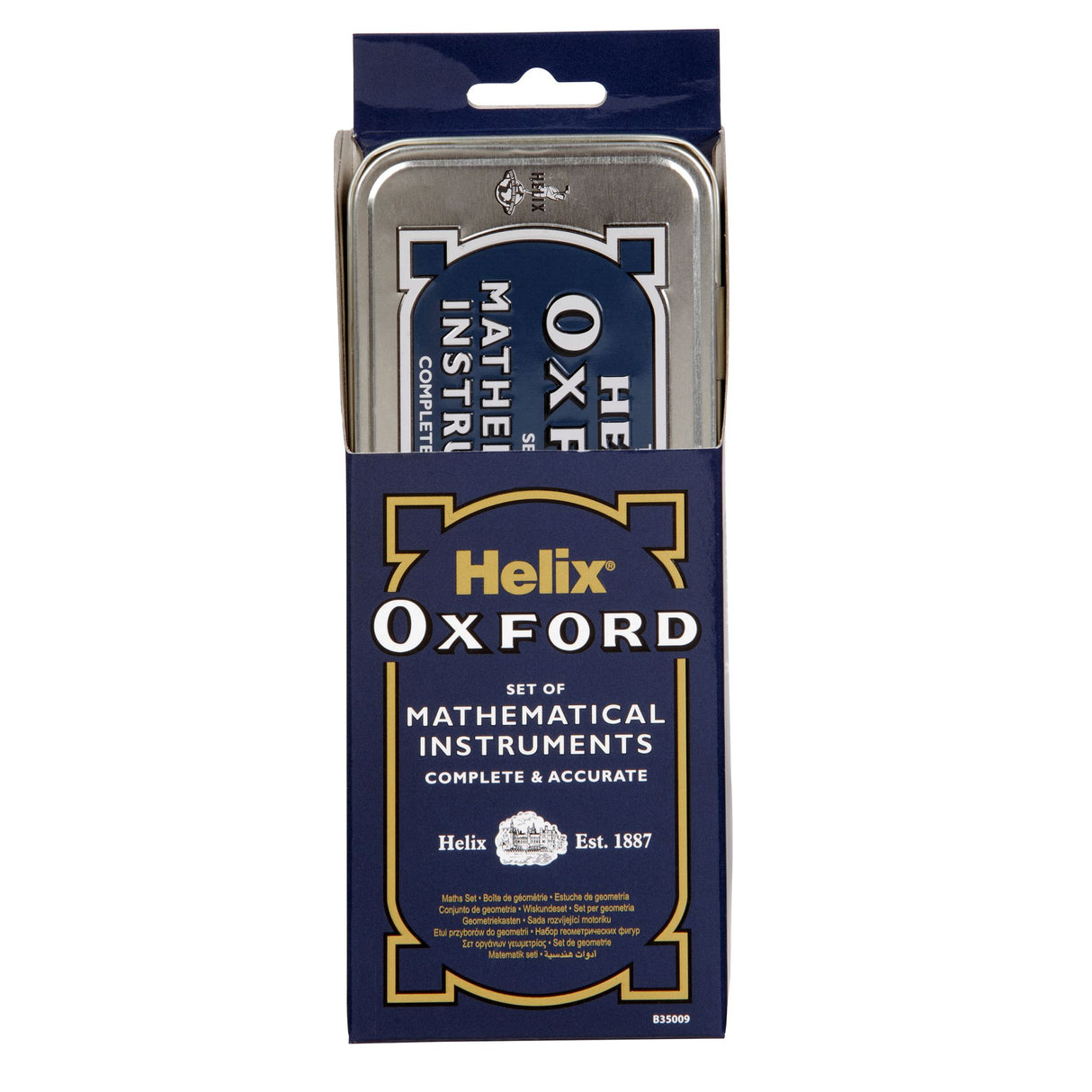 Helix Oxford Economy Maths Set Blue