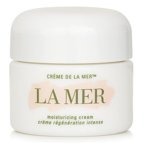 La Mer Creme De La Mer Moisturizing Cream in 30ml, a luxurious hydrator with marine nutrients for youthful skin.