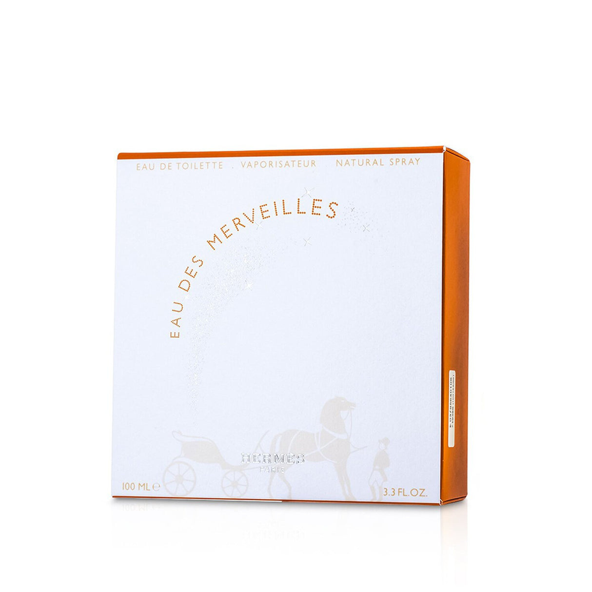 Hermes Eau Des Merveilles Eau De Toilette Spray, a sophisticated oriental woody fragrance with citrus and warm notes.