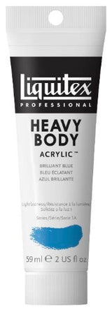 Liquitex Heavy Body Acrylic 59ml - Brilliant Blue (570)