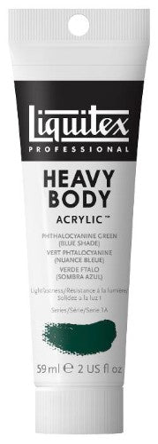 Liquitex Heavy Body Acrylic 59ml - Phthalocyanine Green (Blue Shade) (317)