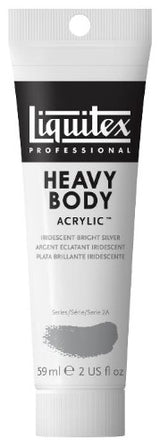 Liquitex Heavy Body Acrylic 59ml - Iridescent Bright Silver (236)