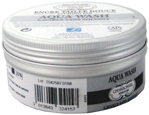 Charbonnel Aquawash Etching Inks 150ml - Black 55981