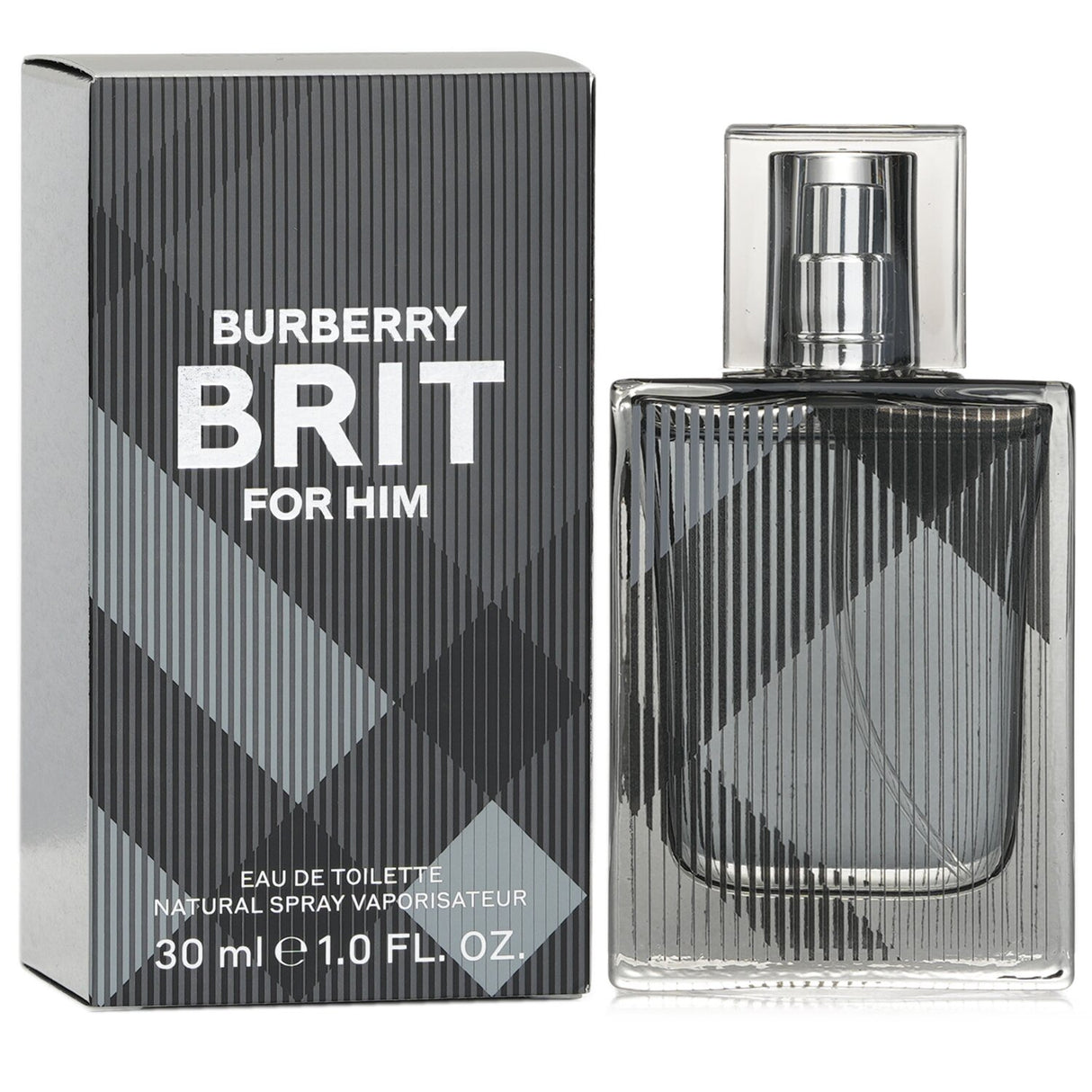 Burberry Brit Eau De Toilette 30ml: a sophisticated blend of vibrant citrus and warm woods, perfect for the modern gentleman.