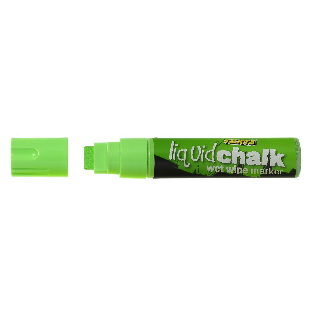 Texta Liquid Chalk Marker Wet Wipe Green