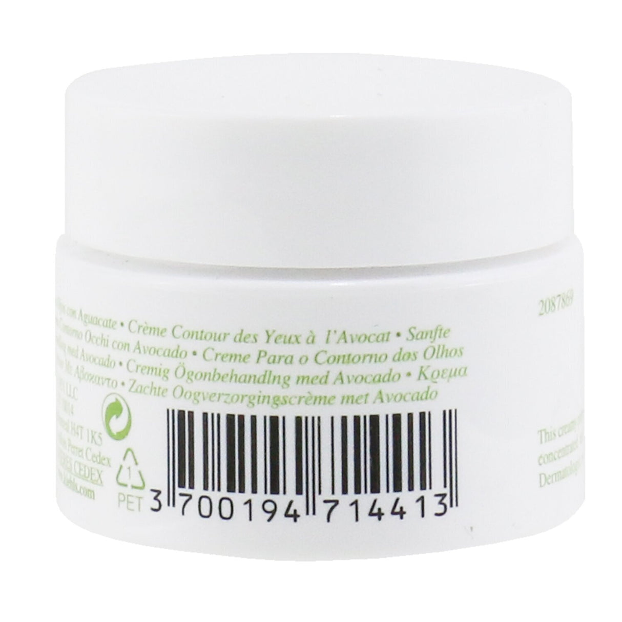 Kiehl's Creamy Eye Treatment with Avocado in a 0.5oz jar, hydrating eye cream for reducing puffiness and fine lines.