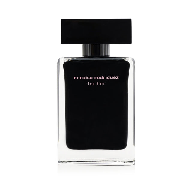 Elegant 50ml Narciso Rodriguez - For Her Eau De Toilette, a woody, ambry fragrance for modern femininity and evening allure.