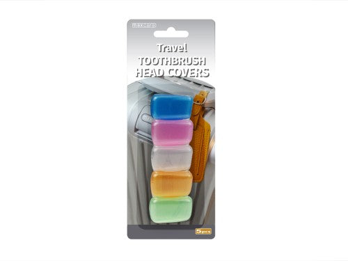 Assorted travel toothbrush head covers in vibrant colors, ensuring hygiene and protection for on-the-go dental care (120 pcs).