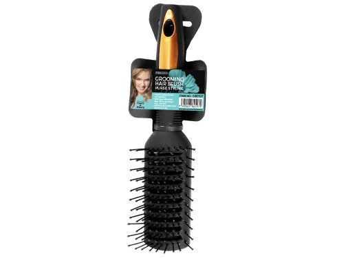 Compact set of 24 stylish Hair Purse Styling Brushes for effortless detangling and on-the-go hair maintenance.
