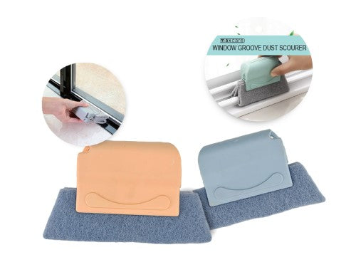 Set of 24 assorted Window Groove Dust Scourers by Maxcare for effective cleaning of tight spaces and window grooves.