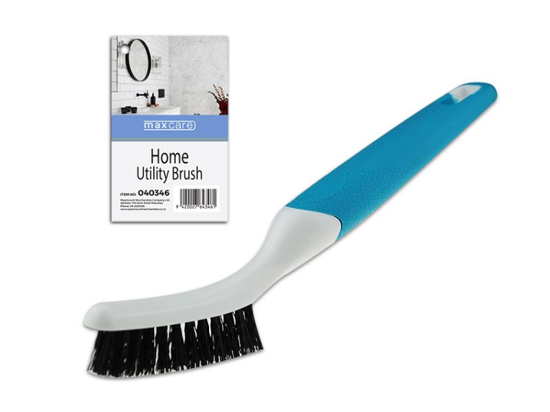 Maxcare Utility Brush pack of 48, durable bristles for versatile cleaning on various surfaces with ergonomic grip.