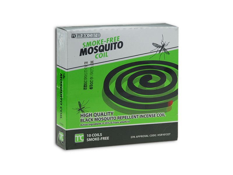 Mosquito Coil - Maxcare Non Smoke Black 120mm (36 Packs)