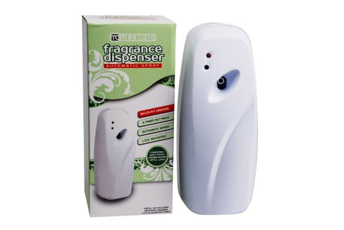 Set of 40 battery-operated automatic fragrance dispensers for homes and offices with programmable intervals and adjustable intensity.