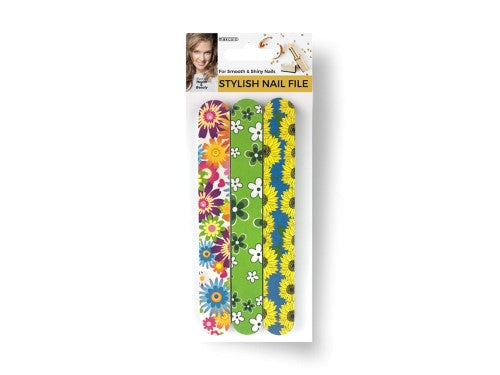 Premium MC EVA Domingo nail files, 24 packs with 144 assorted pieces for effortless nail shaping and smoothing at home or salon.