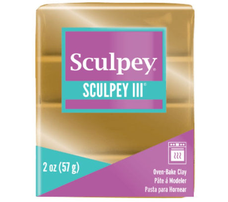 Sculpey III Glow In The Dark 57g polymer clay for crafting, safe for kids, pliable until baked, perfect for creative projects.