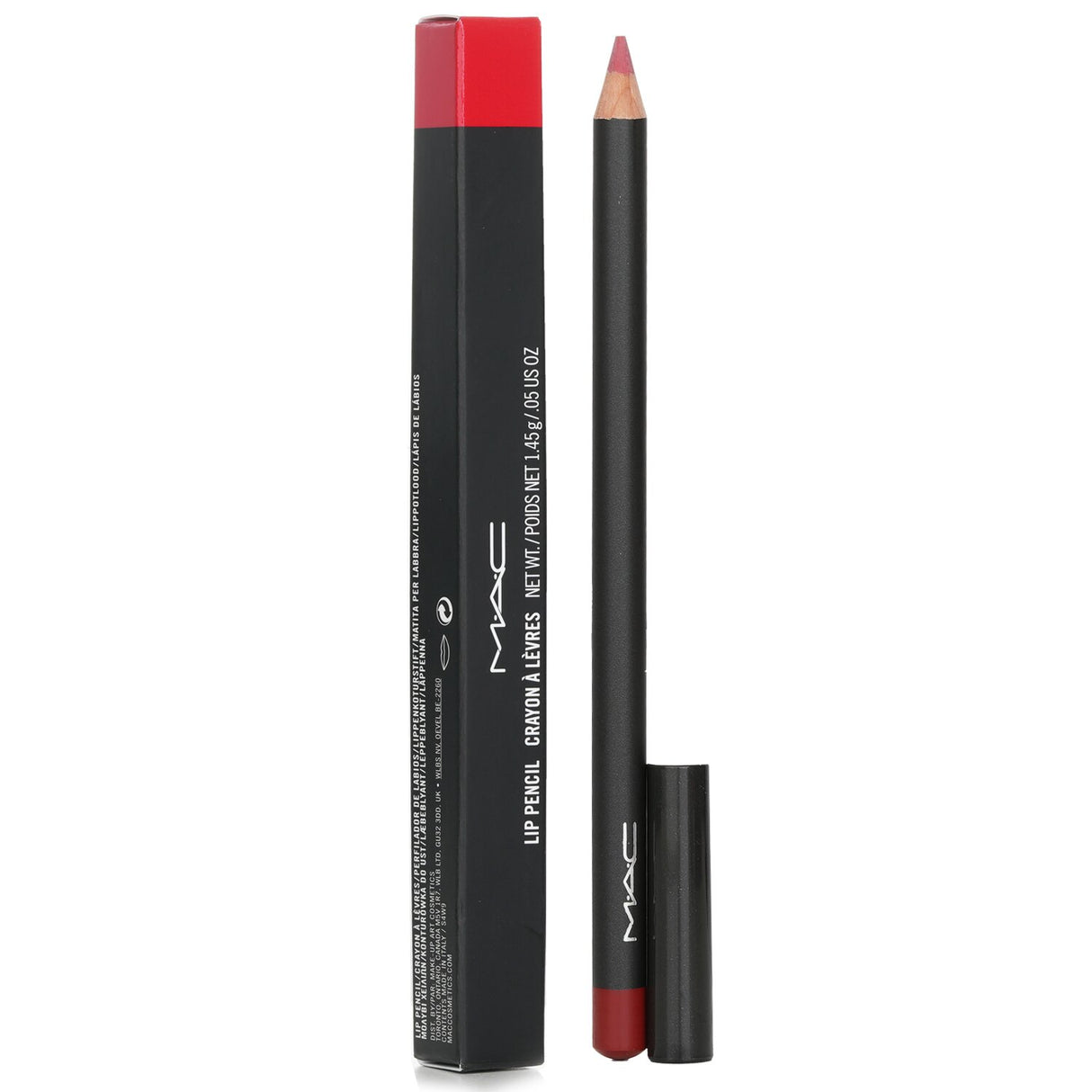 MAC Redd Lip Pencil: creamy, smudge-free, and long-lasting for precise lip definition in a 1.45g size. Perfect for any look.