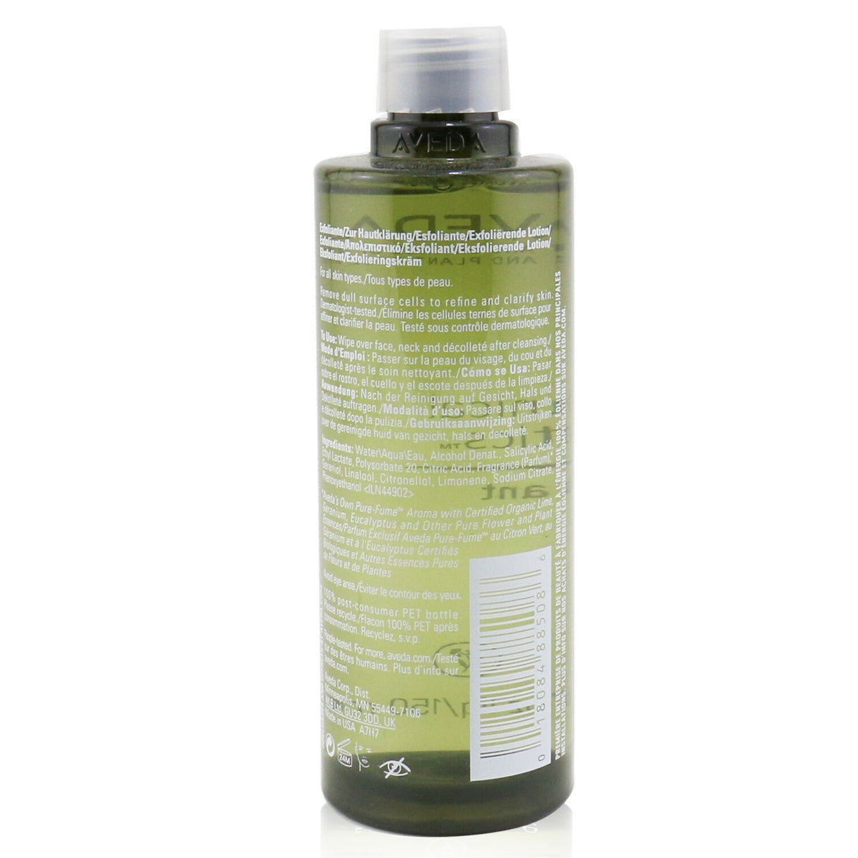 Aveda Botanical Kinetics Exfoliant 150ml, a gentle liquid formula for all skin types that reveals a brighter, youthful complexion.