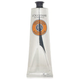 L'Occitane Shea Butter Foot Cream in a 150ml tube, enriches and softens tired feet with nourishing ingredients.