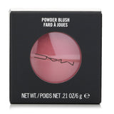 MAC Blush Powder in Desert Rose, 6g, adds warm rosy hue, enhances natural radiance, finely milled for easy blending.