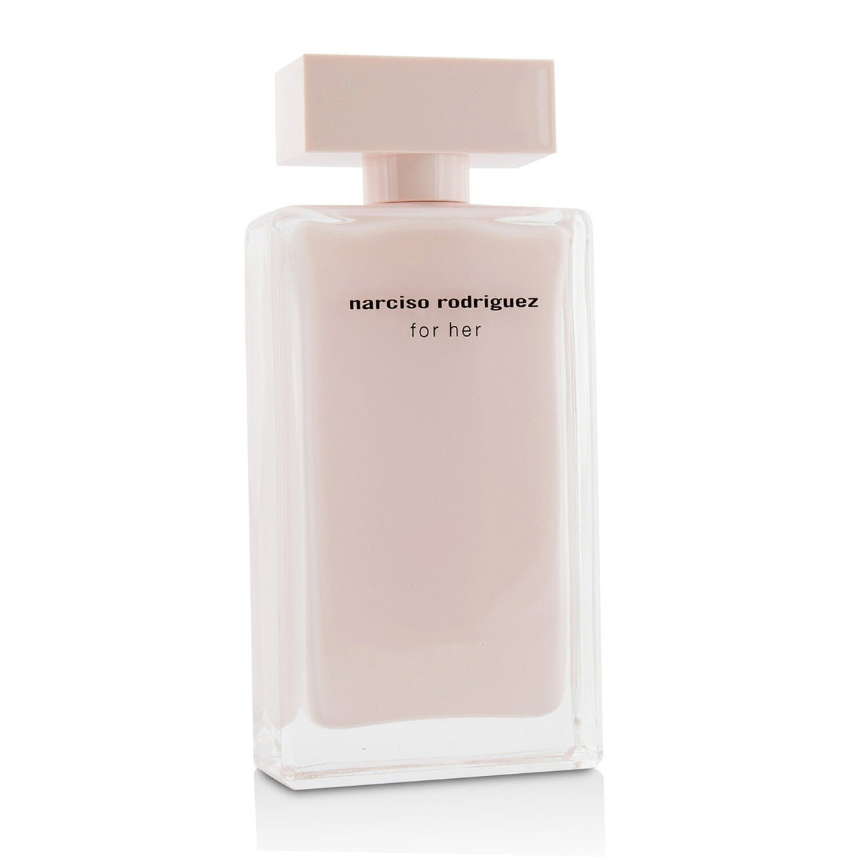 Narciso Rodriguez For Her Eau De Parfum 100ml: Woody, ambery scent with notes of honey flower, musk, and vanilla, perfect for evening wear.