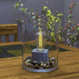 LitezAll Vintage Concrete Edison Light