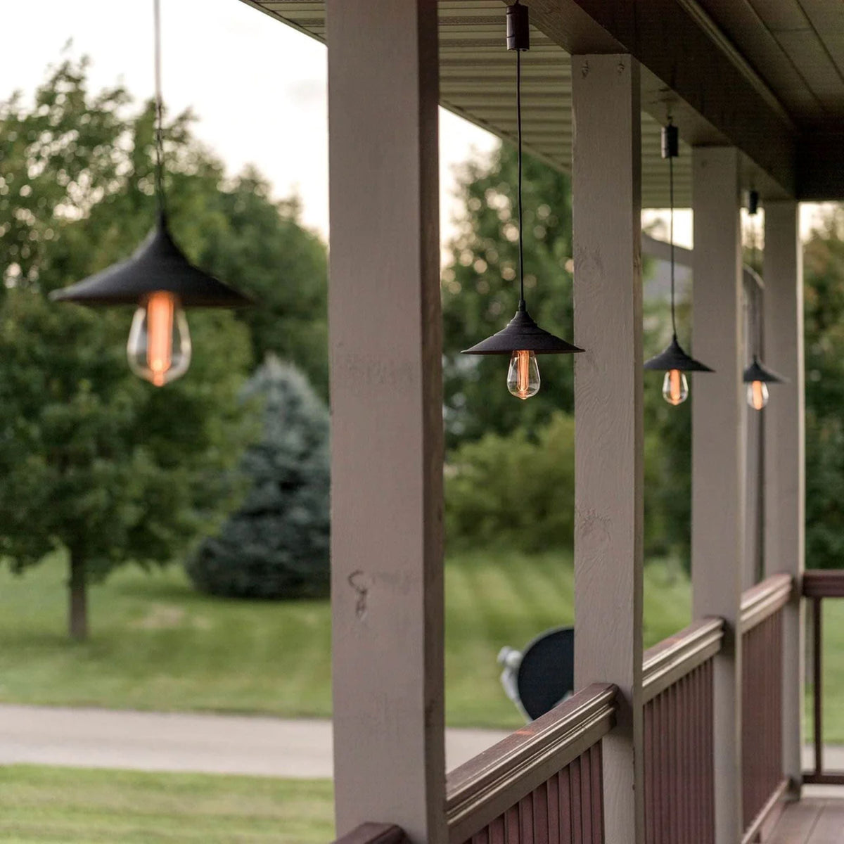 LitezAll Hanging Edison LED Pendant Light