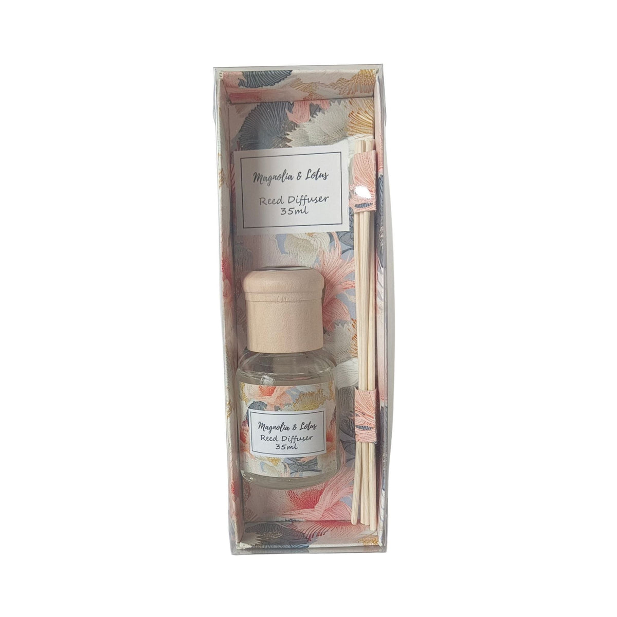 Mini Reed Diffuser 35ml - Magnolia & Lotus