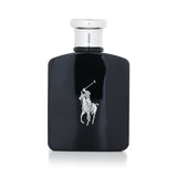 Ralph Lauren Polo Black Eau De Toilette 125ml, a sophisticated men's fragrance featuring notes of iced mango and patchouli noir.