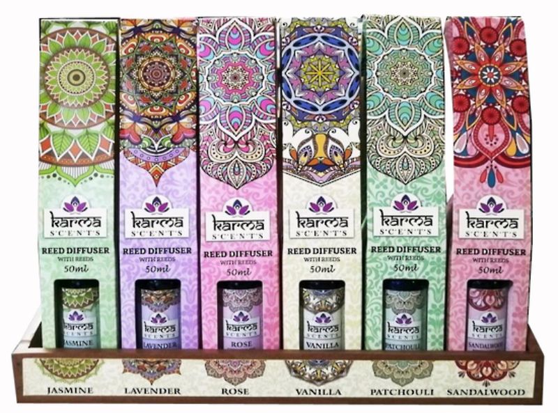 Karma Reed Diffuser 50ml Display - 12pcs