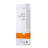 Dr. Hauschka Quince Day Cream in a 30g jar, designed for normal, dry, and sensitive skin, offering hydration and nourishment.