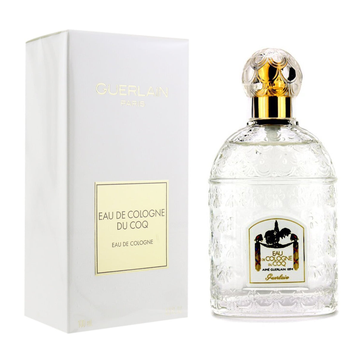 Guerlain Du Coq Eau De Cologne Spray 100ml: a sophisticated men's fragrance with citrus notes and warm cedar.