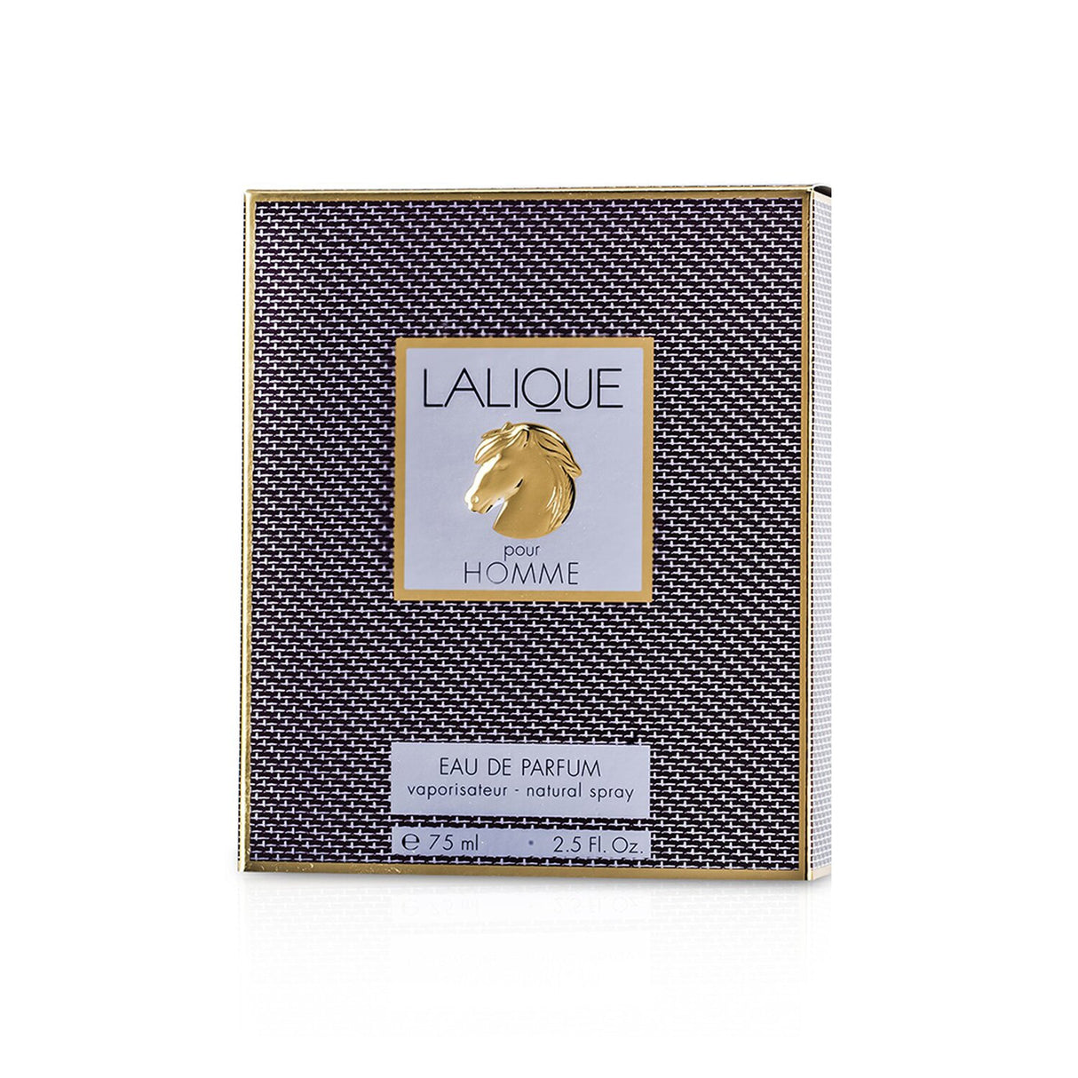 Lalique - Equus Eau De Parfum, 75ml: a fresh, woody, spicy fragrance for energetic men, highlighting citrus and earthy base notes.