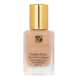 Estee Lauder Double Wear foundation in No. 01 Fresco offers medium coverage with a semi-matte finish for a natural look.