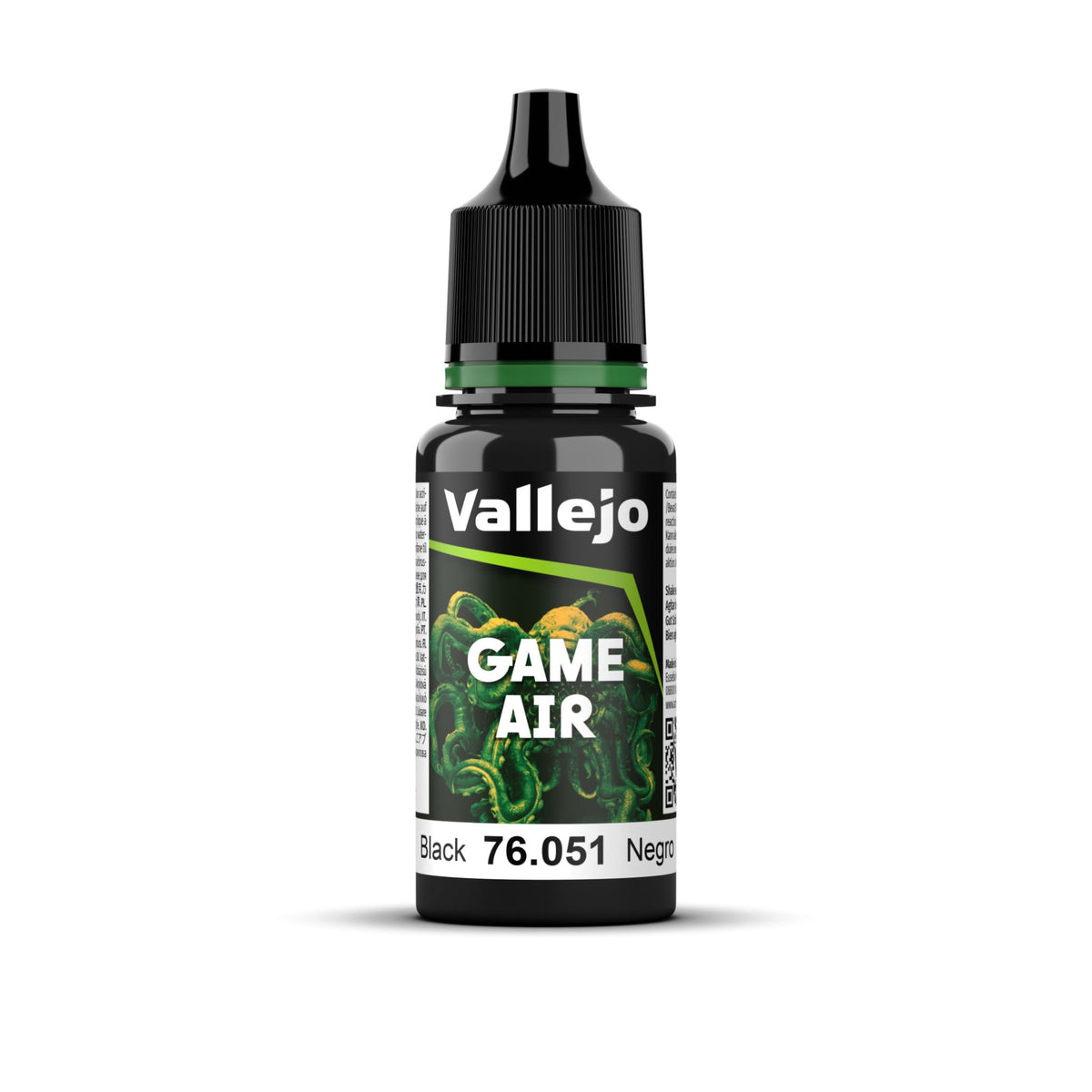 Vallejo - Game Air - Black 18 ml - Model Paint