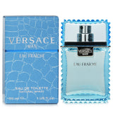 Versace Eau Fraiche 30ml spray features zesty lemon, warm rosewood, and sensual musk for confident daytime wear.