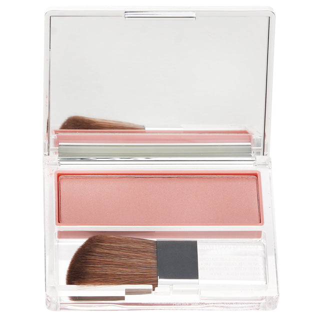 Silky, oil-free blush in #120 Bashful Blush for a natural rosy glow, suitable for all skin types, long-wearing, 6g.