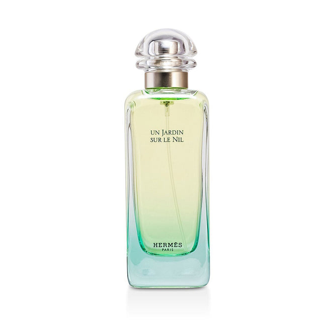 Hermes Un Jardin Sur Le Nil Eau De Toilette 100ml, a vibrant fragrance with notes of mango, grapefruit, and Nile lotus.