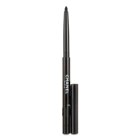 Chanel Stylo Yeux Waterproof #10 Ebene: waterproof eyeliner pencil for bold, long-lasting eye definition in deep black.