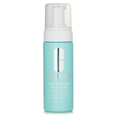 Gentle cleansing foam for all skin types, clears blemishes, soothes skin, and removes excess oil.